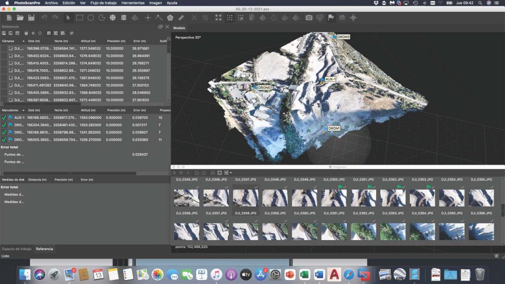 Cubicaciones — modelo 3D camino